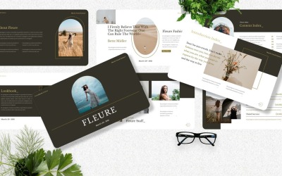 Fleure – Divat Keynote sablon