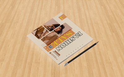 Latest Fashion Sale Flyer Template