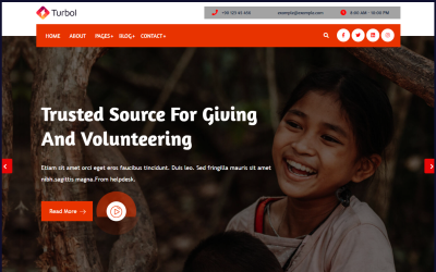 Turbol - NGO & Charity WordPress Theme