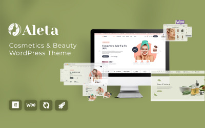 Aleta - Beauty and Cosmetics Shop WooCommerce Theme