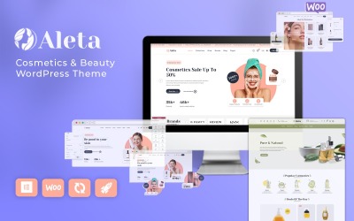 Aleta - Motyw WooCommerce dla sklepu z kosmetykami i kosmetykami