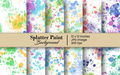 Abstract paint splatter texture background and grunge splatter digital paper