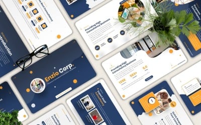 Enzio - Finance Googleslide Template