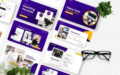 Falca - Modello Powerpoint Tecnologia