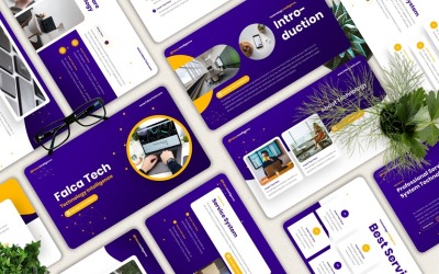 Falca - Technology Googleslide Template