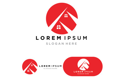 Home and building sell logo and symbol v1