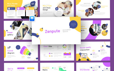 Шаблон доповіді Zenpute Marketing Business