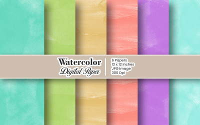Abstract watercolor pastel background or Colorful paint texture background