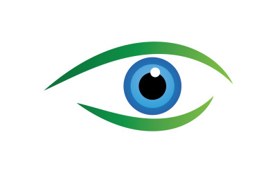 Eye logo health eye design health v1