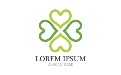 Leaf tree green fresh symbol logo nature v15