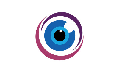Ojo logo salud ojo diseño salud v7