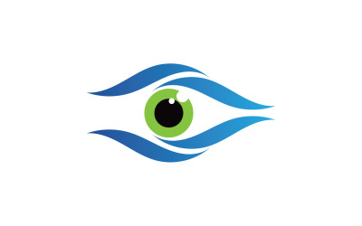 Ojo logo salud ojo diseño salud v8