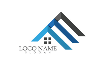 Propriété maison maison vente et location logo vector design v20