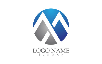 Propriété maison maison vente et location logo vector design v24