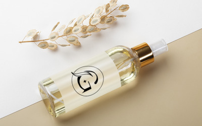 Ékszer Logo Royal Hotel Spa Masszázs Kozmetikai Beauty Letter G