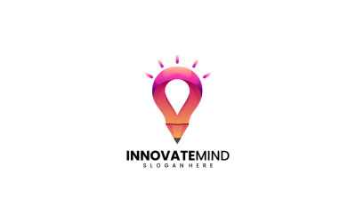 Innovatives Logo mit Farbverlauf