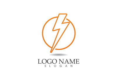 Thunderbolt-Blitzkraft-Logo-Vektor v2