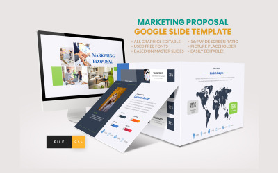 Шаблон маркетингової пропозиції Google Slide