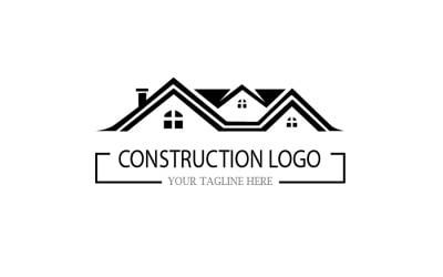 Diseño de logotipo de construcción para todas las empresas