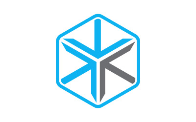 Diseño de plantilla de logotipo abstracto de Expedition Marketing