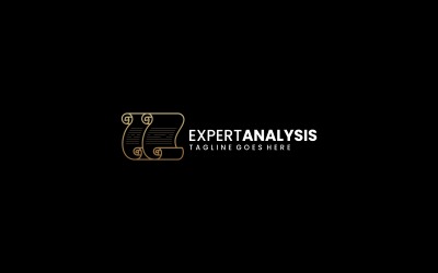 Логотип экспертного анализа Line Art