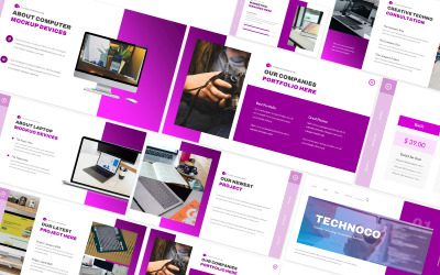 Technoco Business Technology Powerpoint Template