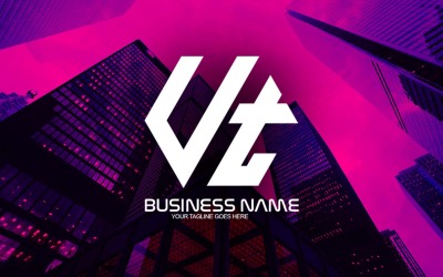 专业的多边形 UT 字母标志设计为您的企业-品牌标识