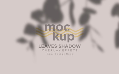 Leaves Shadow Overlay Effect Mockup 71