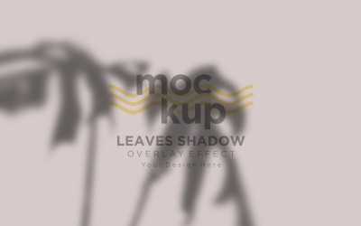 Leaves Shadow Overlay Effect Mockup 101
