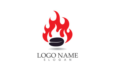 Fuego asado y diseño vectorial de símbolos v1