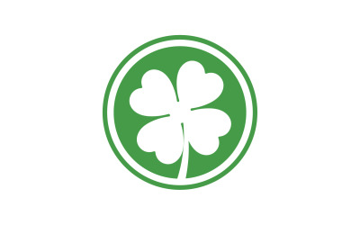 Leaf cloverview логотип природа шаблон v3