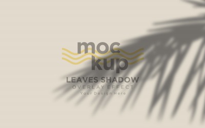 Leaves Shadow Overlay Effect Mockup 206