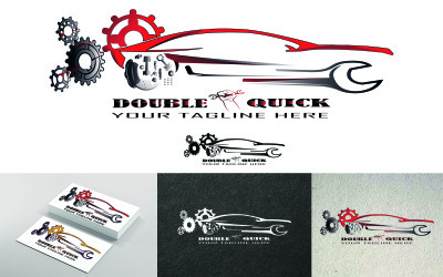 Logo-Reparatur-Vorlagen Auto