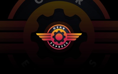 Логотип Gear Express Gradient