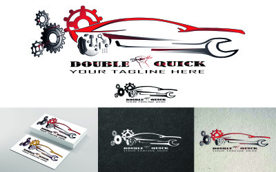 Logotipo Reparación Plantillas Coche
