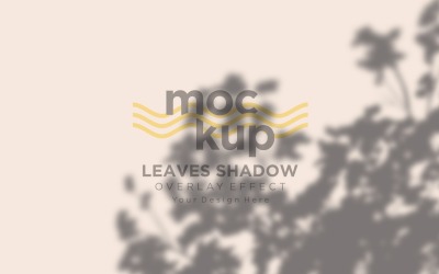 Leaves Shadow Overlay Effect Mockup 269