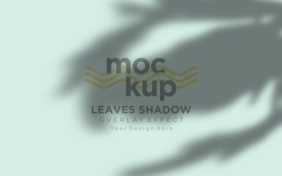 Leaves Shadow Overlay Effect Mockup 285