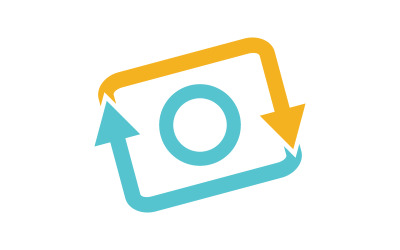 Freccia Logo di distribuzione aziendale di marketing online