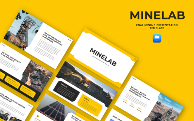 Minelab - 煤炭开采主题演讲模板