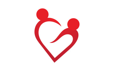 Corazón Amor Clipart Símbolo Icono Vector Ilustración v14