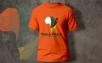 Laden Sie die Phala Phala Geldwäsche-Farming-Logo-Designvorlage herunter