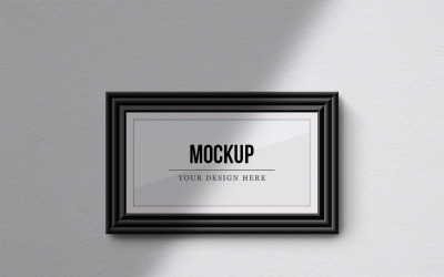 Элегантный макет фоторамки