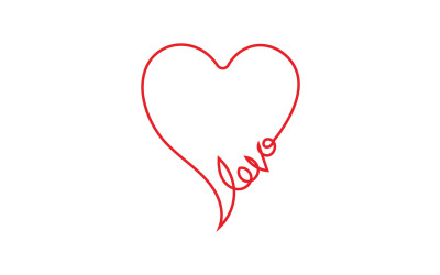 Heart Love Clipart Symbol Icon Vector Illustration v13