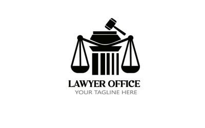 Офіс юриста дизайн логотипу для всіх юридичних офісів