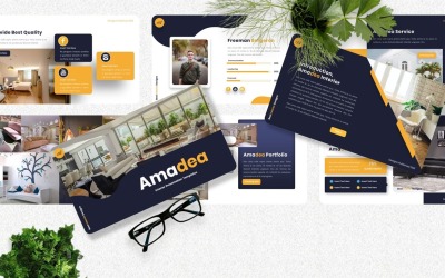 Amadea – belső Googleslide sablon