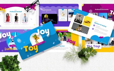 Joytoy - Çocuk Oyuncak Keynote Şablonları