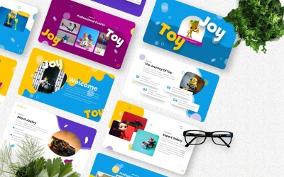 Joytoy - Powerpoint-sjablonen voor speelgoed voor kinderen