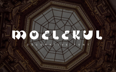 Moelekul - Decorative Fonts Style