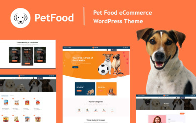 Evcil Hayvan Yemi WooCommerce WordPress Teması