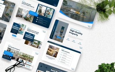 Glacio – Ingatlan Googleslide sablon